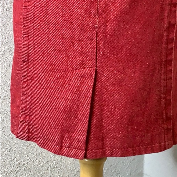 Kate Spade Saturday Apron red vintage Dress size 2 - Picture 9 of 15